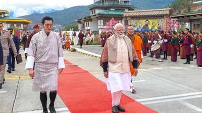 PM Modi's two-day state visit to Bhutan spanned from March 22-23. (PTI) PM Modi's two-day state visit to Bhutan spanned from March 22-23. (PTI)