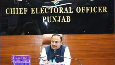 Punjab chief electoral officer (CEO) Sibin C on Saturday wrote to chief secretary Anurag Verma and DGP Gaurav Yadav, seeking an immediate preliminary report followed by a detailed one regarding the Sangrur hooch tragedy that has claimed 20 lives. (HT file photo) Punjab chief electoral officer (CEO) Sibin C on Saturday wrote to chief secretary Anurag Verma and DGP Gaurav Yadav, seeking an immediate preliminary report followed by a detailed one regarding the Sangrur hooch tragedy that has claimed 20 lives. (HT file photo)