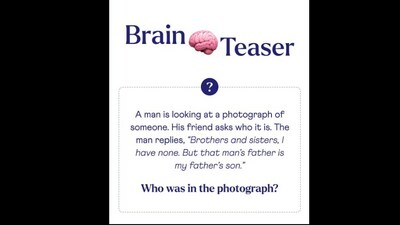This brain teaser was shared by the Instagram page ‘Heights - for your brain & gut.’ This brain teaser was shared by the Instagram page ‘Heights - for your brain & gut.’