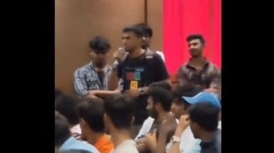 A student of Mumbai's Thakur College told Piyush Goyal's son that the college authorities forced them to attend his seminar.