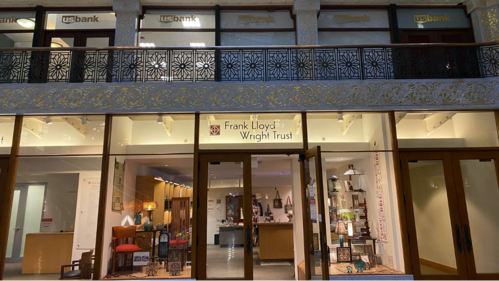 The Frank Lloyd Trust Store at The Rookery, Chicago The Frank Lloyd Trust Store at The Rookery, Chicago