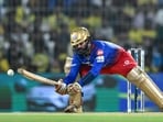 Royal Challengers Bangalore's Dinesh Karthik plays a shot. Royal Challengers Bangalore's Dinesh Karthik plays a shot.