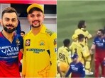 Sameer Rizi poses with Virat Kohli (L); shakes his hand during post-match plesanatries Sameer Rizi poses with Virat Kohli (L); shakes his hand during post-match plesanatries