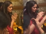 Mrunal Thakur visited one of the oldest temples in Hyderabad Mrunal Thakur visited one of the oldest temples in Hyderabad