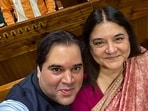 BJP MPs Maneka Gandhi and Varun Gandhi(PTI)