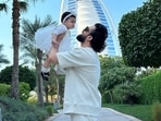 Atif Aslam shared photos of his daughter Haleema. Atif Aslam shared photos of his daughter Haleema.