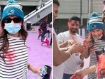 Tejasswi Prakash in the pictures and videos shared by her friends.