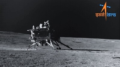 Chandrayaan 3, India’s third lunar mission, took off from the Indian Space Research Organisation (ISRO) Satish Dhawan Space Centre in Sriharikota on July 14. (ISRO Twitter) Chandrayaan 3, India’s third lunar mission, took off from the Indian Space Research Organisation (ISRO) Satish Dhawan Space Centre in Sriharikota on July 14. (ISRO Twitter)