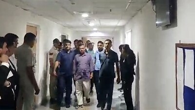 Delhi Chief Minister and Aam Aadmi Party (AAP) national convener Arvind Kejriwal in Rouse Avenue Court after his Enforcement Directorate (ED). (ANI) Delhi Chief Minister and Aam Aadmi Party (AAP) national convener Arvind Kejriwal in Rouse Avenue Court after his Enforcement Directorate (ED). (ANI)