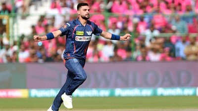 For LSG's bowling department, Naveen-ul-Haq took two wickets. (ANI) For LSG's bowling department, Naveen-ul-Haq took two wickets. (ANI)
