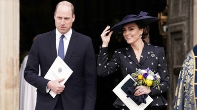 Royal Romance: Kate's relationship with Prince William blossomed over the years, enduring public scrutiny and speculation before culminating in a grand engagement in 2010 and a fairytale wedding at Westminster Abbey in 2011. (Reuters)