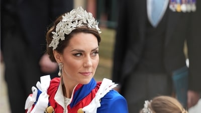 Kate Middleton, the Duchess of Cambridge, is the wife of Prince William and a prominent member of the British royal family. Recently, she announced her cancer diagnosis after undergoing surgery, revealing her resilience and strength in facing this health challenge while continuing her royal duties and caring for her family. (AP) Kate Middleton, the Duchess of Cambridge, is the wife of Prince William and a prominent member of the British royal family. Recently, she announced her cancer diagnosis after undergoing surgery, revealing her resilience and strength in facing this health challenge while continuing her royal duties and caring for her family. (AP)
