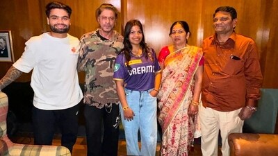 Rinku Singh penned a sweet message for the people in the photo Rinku Singh penned a sweet message for the people in the photo