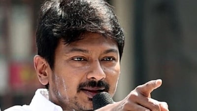 Tamil Nadu minister Udhayanidhi Stalin. Tamil Nadu minister Udhayanidhi Stalin.