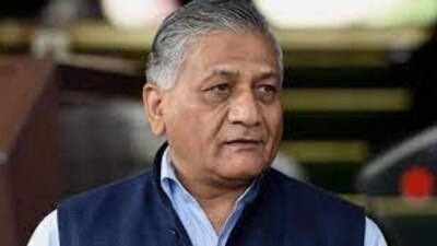 VK Singh won't contest Lok Sabha election: ‘Difficult but thoughtful decision’ VK Singh won't contest Lok Sabha election: ‘Difficult but thoughtful decision’