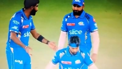 Jasprit Bumrah was taken aback by Hardik Pandya's reaction to Rohit Sharma. Jasprit Bumrah was taken aback by Hardik Pandya's reaction to Rohit Sharma.