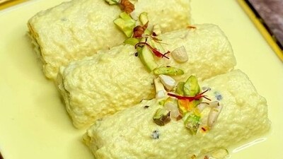 Meaning: The name "Rasmalai" translates to "juicy cream" in Hindi, perfectly capturing the essence of this dessert's texture and taste that melts in your mouth with each bite. (Pinterest) Meaning: The name "Rasmalai" translates to "juicy cream" in Hindi, perfectly capturing the essence of this dessert's texture and taste that melts in your mouth with each bite. (Pinterest)