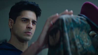 Sidharth Malhotra in a scene from Yodha. Sidharth Malhotra in a scene from Yodha.