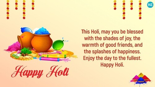 Happy Holi 2024: Annually, Hindus celebrate Holi in the Phalguna month during Purnima Tithi. (HT Photo)