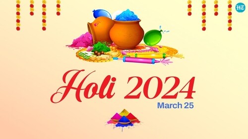 Happy Holi 2024: Holi is also known as the Festival of Colours. (HT Photo)