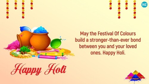 Happy Holi 2024: Holi holds much significance for Hindus. It is an important festival after Holi. (HT Photo)