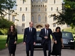 Meghan Markle, Prince Harry, Prince William and Kate Middleton's outing marks the first time the two couples have appeared in public together since Commonwealth Day on March 9. According to several reports, Prince William extended the invite to his estranged brother and wife.