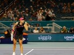 Iga Swiatek fought hard to register a win.