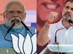 Narendra Modi and Rahul Gandhi (File photo) Narendra Modi and Rahul Gandhi (File photo)