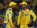 Ruturaj Gaikwad with MS Dhoni in action for CSK. Ruturaj Gaikwad with MS Dhoni in action for CSK.