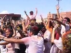 Indians at ASU came together to celebrate Holi (The State Press screenshot/YouTube)