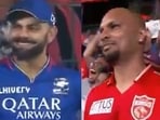 Virat Kohli reacts to Shikhar Dhawan's doppelganger. Virat Kohli reacts to Shikhar Dhawan's doppelganger.