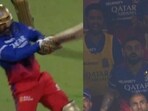 Dinesh Karthik's shot left Virat Kohli jumping out of his chair in excitement. Dinesh Karthik's shot left Virat Kohli jumping out of his chair in excitement.