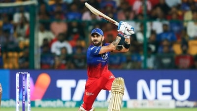 Virat Kohli plays a shot for RCB. (IPL) Virat Kohli plays a shot for RCB. (IPL)