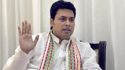 Biplab Kumar Deb. (Sushil Kumar/HT File Photo)