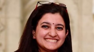 Cheistha Kochar, a PhD student in London (Photo - X) Cheistha Kochar, a PhD student in London (Photo - X)