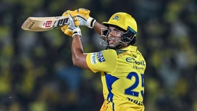 Shivam Dube played as an Impact Player against RCB. Shivam Dube played as an Impact Player against RCB.