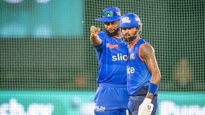 Hardik Pandya received backing from Kieron Pollard Hardik Pandya received backing from Kieron Pollard