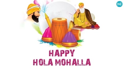 Happy Hola Mohalla 2024 wishes, images, quotes, SMS, greetings, WhatsApp and Facebook status to share with loved ones. (HT Photo) Happy Hola Mohalla 2024 wishes, images, quotes, SMS, greetings, WhatsApp and Facebook status to share with loved ones. (HT Photo)