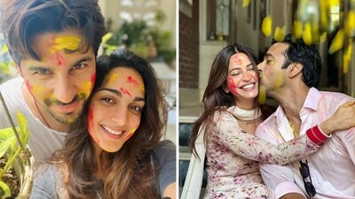 Here are some of the best pictures from the Holi celebrations of Bollywood stars. Here are some of the best pictures from the Holi celebrations of Bollywood stars.