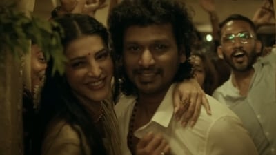 Lokesh Kanagaraj has made his acting debut opposite Shruti Haasan in Kamal Haasan's Inimel. Lokesh Kanagaraj has made his acting debut opposite Shruti Haasan in Kamal Haasan's Inimel.