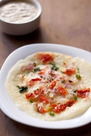 Onion tomato uttapam (Pinterest) Onion tomato uttapam (Pinterest)