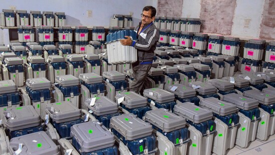 The BJP-led ruling NDA will face the opposition I.N.D.I.A bloc in the seven-phase polls (Representational Image) The BJP-led ruling NDA will face the opposition I.N.D.I.A bloc in the seven-phase polls (Representational Image)