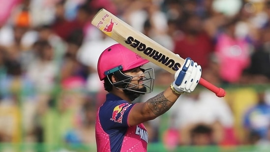 Riyan Parag played an impressive 43-run knock against Lucknow Super Giants.