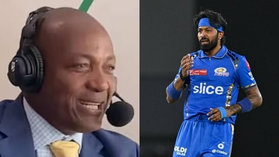 Brian Lara took a cheeky dig at Hardik Pandya on air