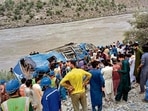 File photo of attack in Dasu that resulted in the deaths of nine Chinese nationals, File photo of attack in Dasu that resulted in the deaths of nine Chinese nationals,