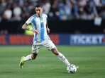 Argentina's forward Angel Di Maria