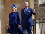 Officials said Charles and Camilla will be accompanied by members of the royal family at St. George's Chapel. The event is expected to be smaller than usual.