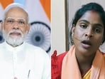 Prime Minister Narendra Modi made a telephonic call to Sandeshkhali resident Rekha Patra on Tuesday. (ANI)