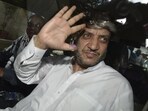 Shabir Shah at the Patiala House Court in New Delhi in July 2017 (HT FILE PHOTO)