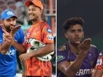 Rohit Sharma imitated Harshit Rana's flying-kiss act Rohit Sharma imitated Harshit Rana's flying-kiss act